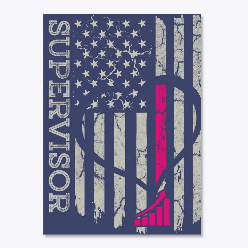 US Flag Supervisor Blanket