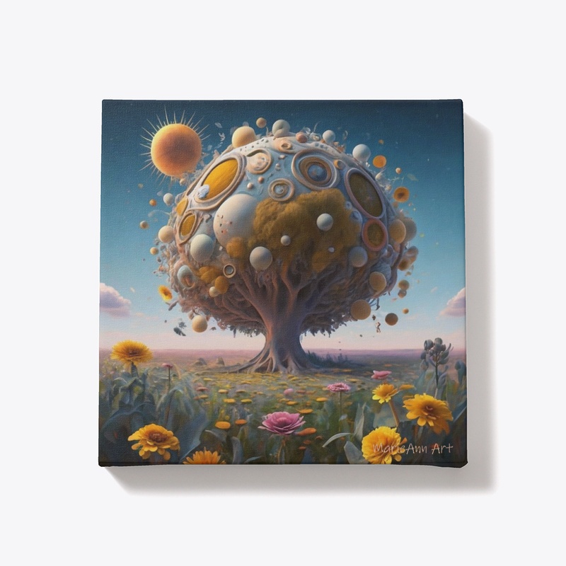 World on the Tree, art by MarieAnn