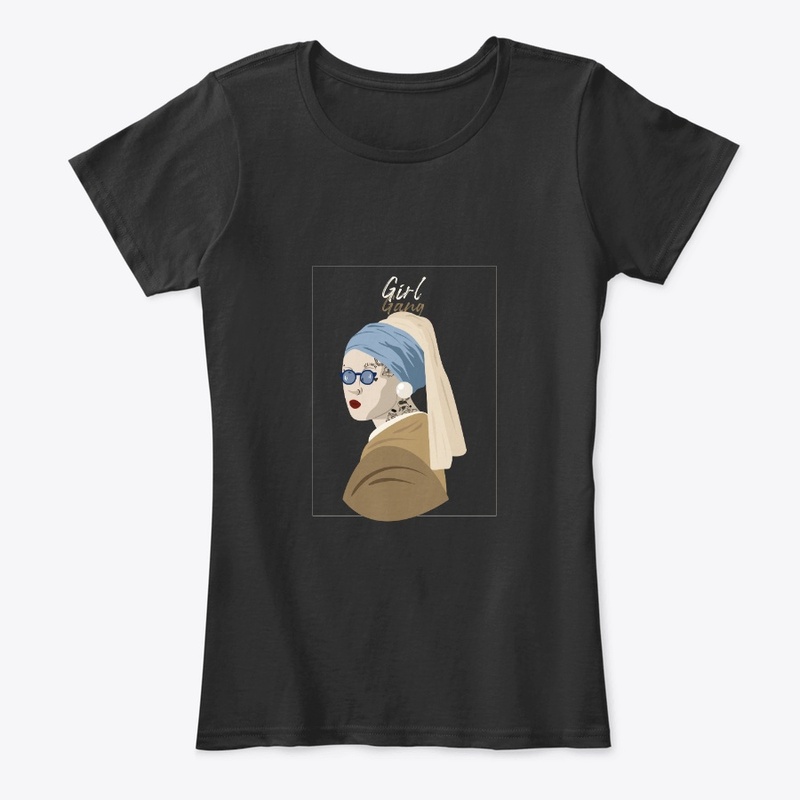 Modern Girl with a Pearl Earring