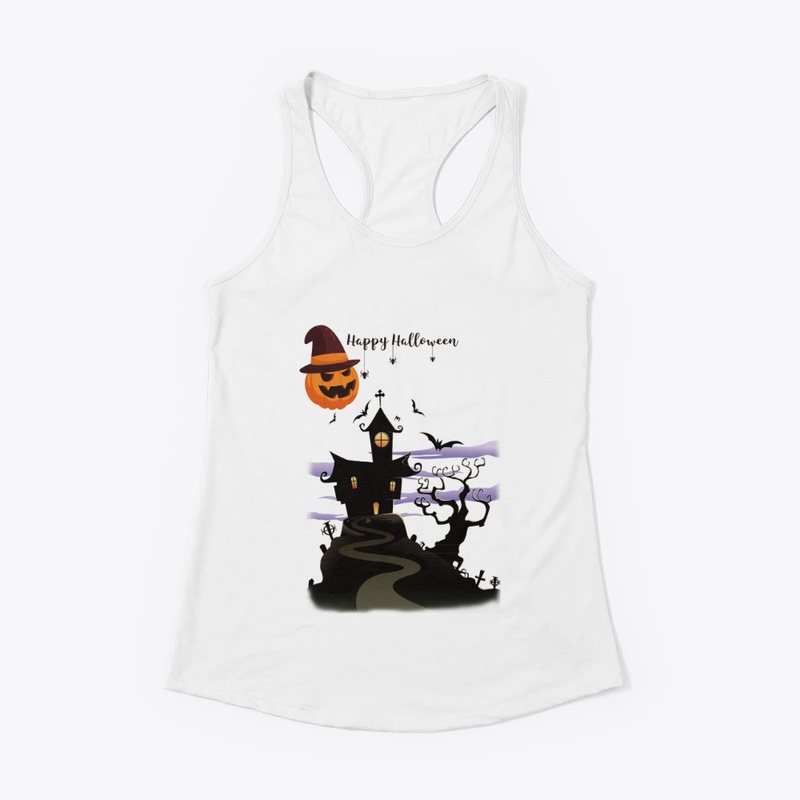 halloween scary pumpkin head