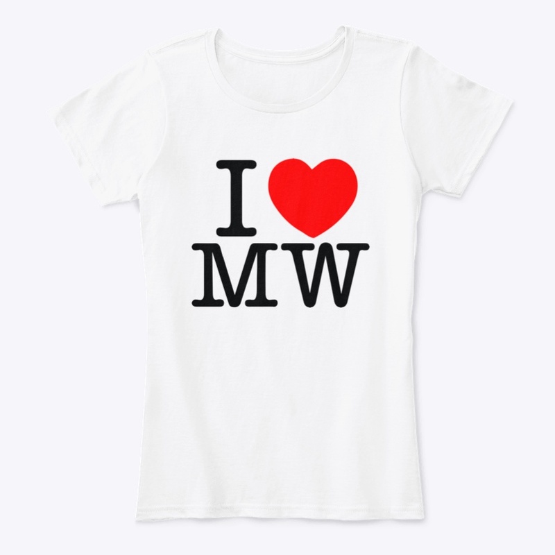 I❤️MW Tees Blk Classic