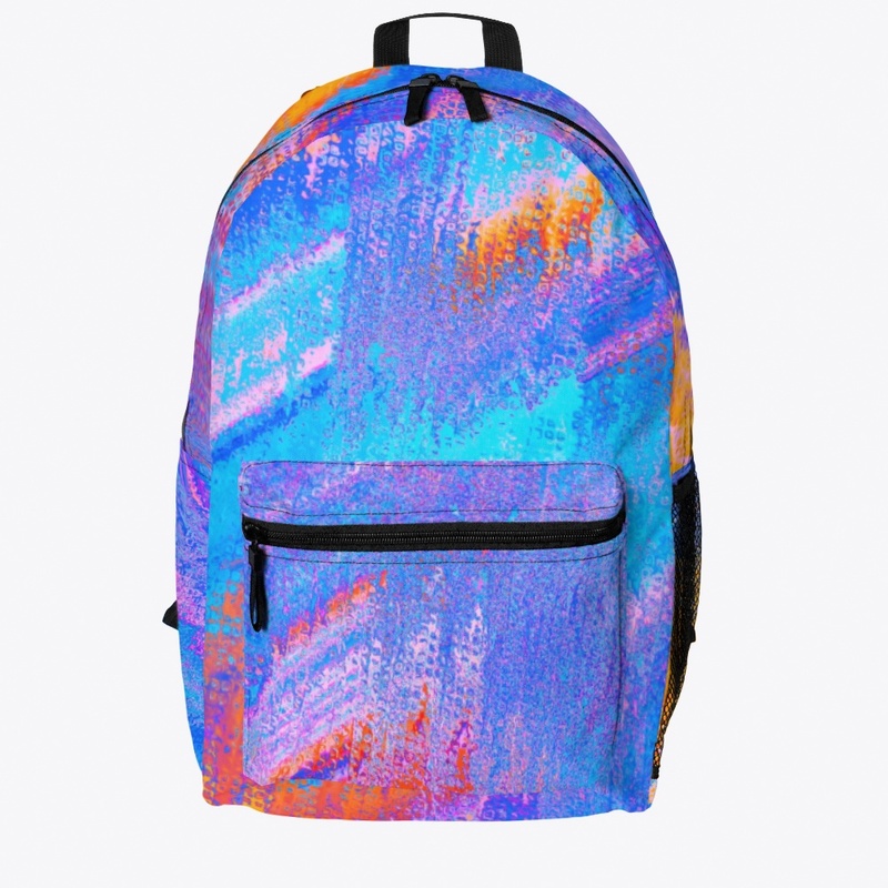Abstract Multi Color Tie Dye