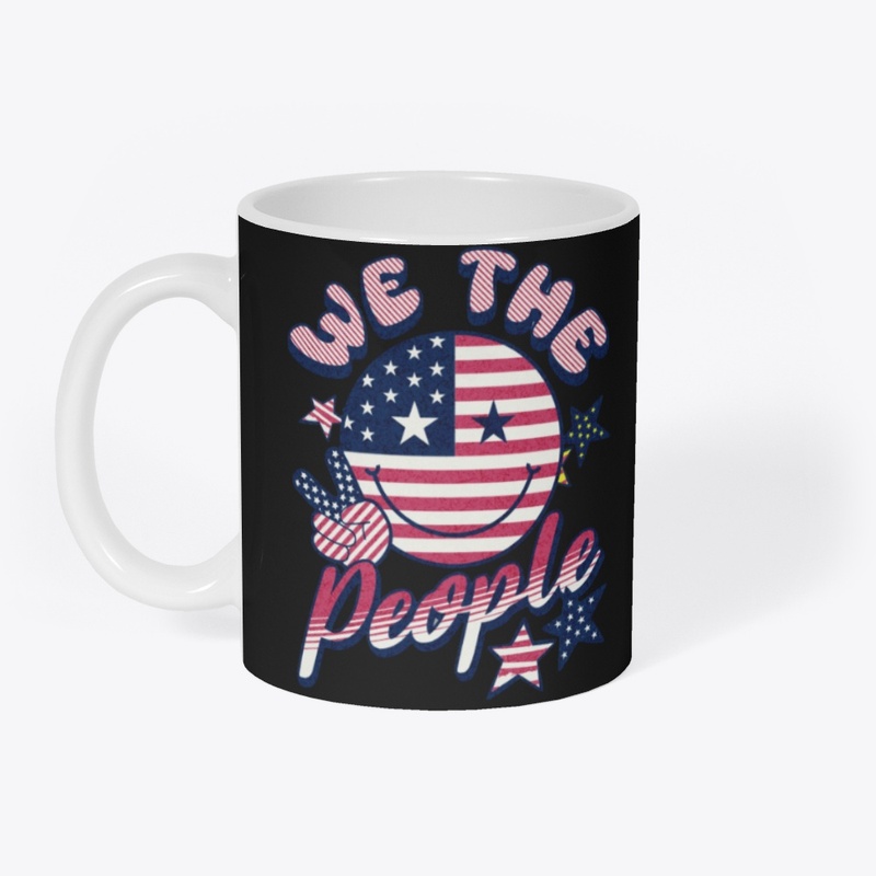 Patriotic Smiley T-Shirt