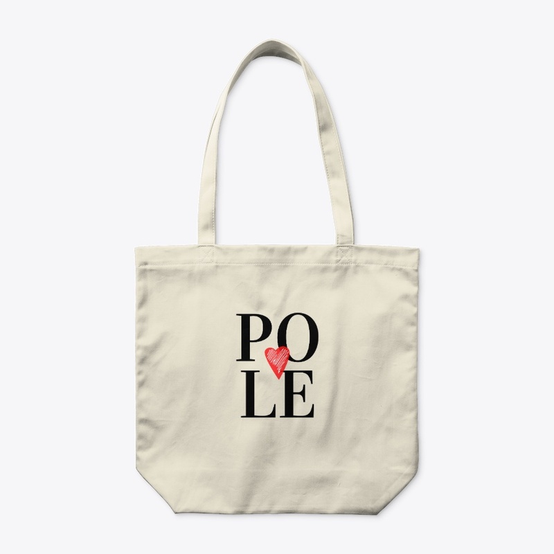 Pole LOVE ~  Red Heart Black  Design