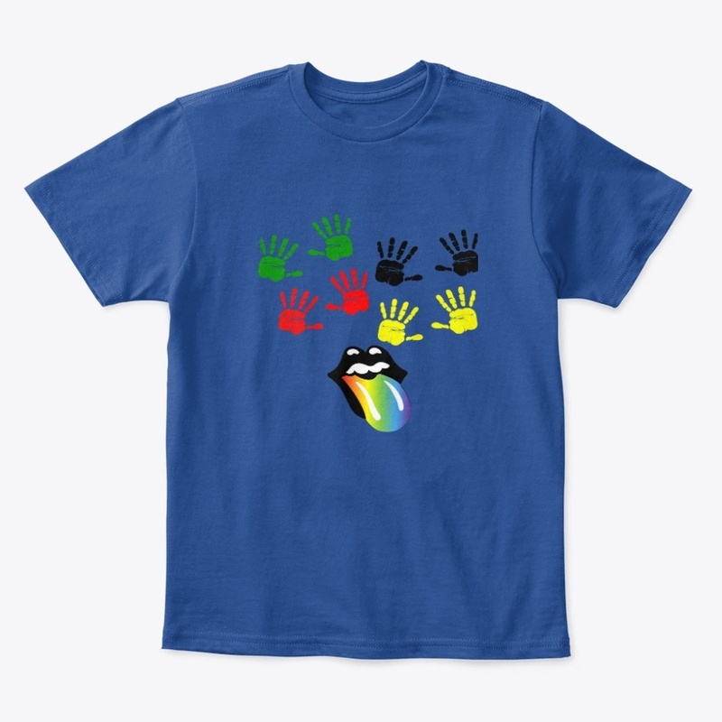 Unisex T-Shirts Hands Shape.