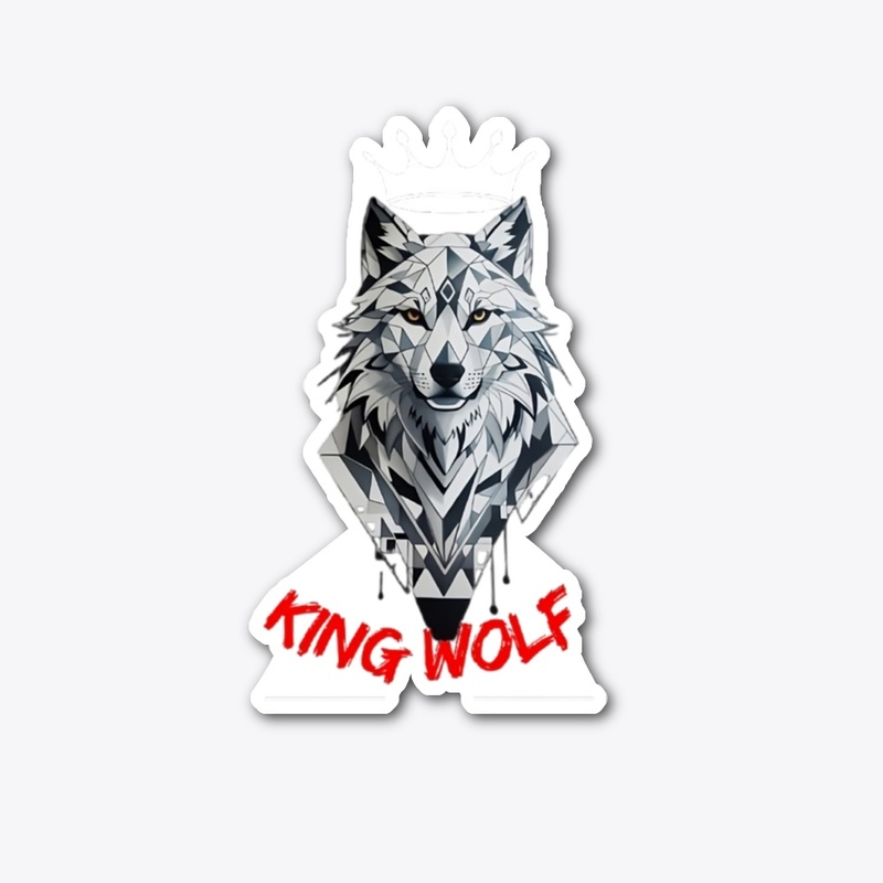 King Wolf – Alpha Typography Design