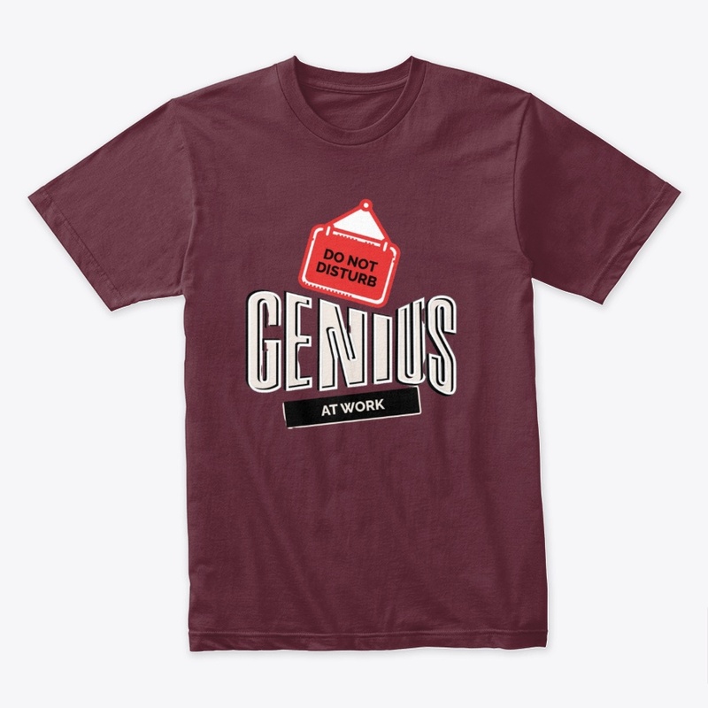DND Genius At Work Tee