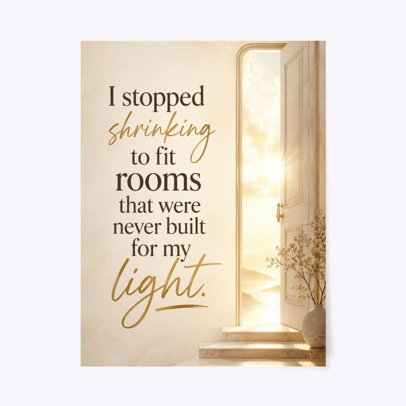 Stop Shrinking Wall Art