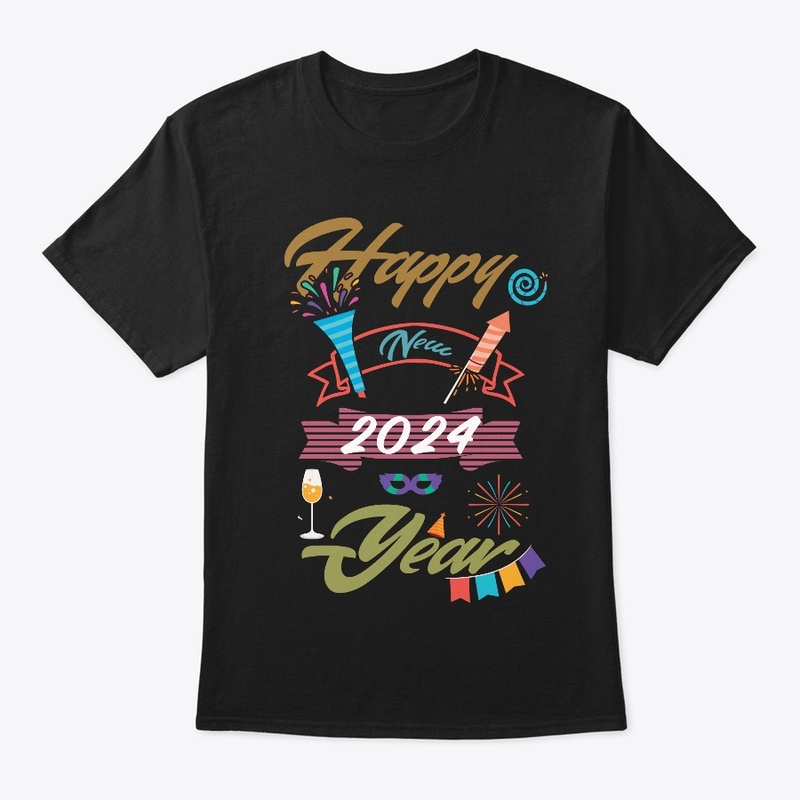 Happy New Year T Shirt Design