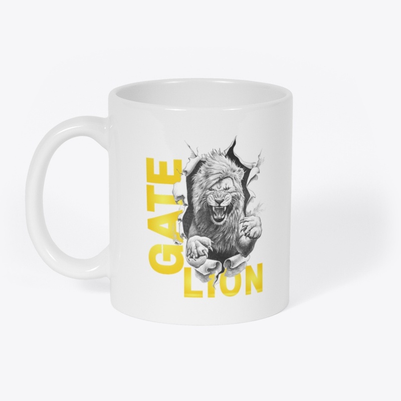 YELLOW GRADIENT LION