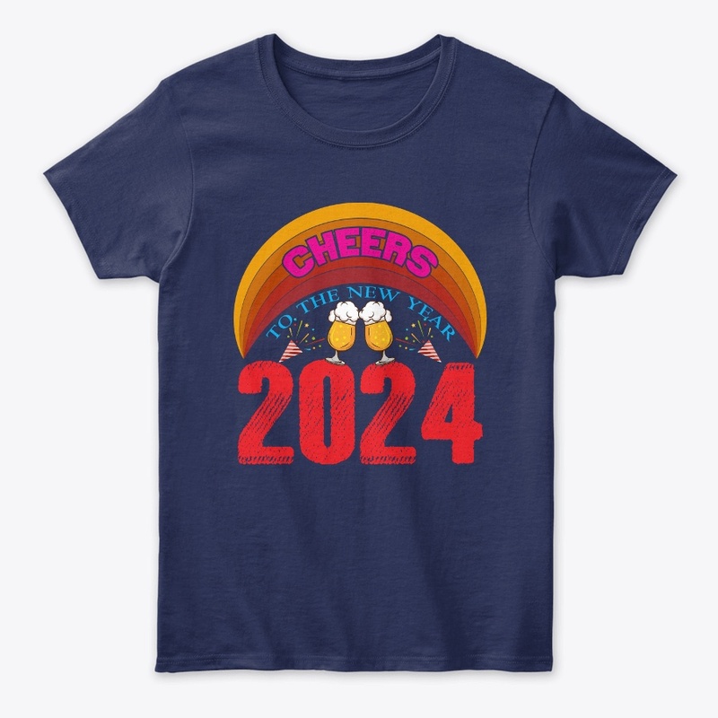 Cheers to the new years t shirt