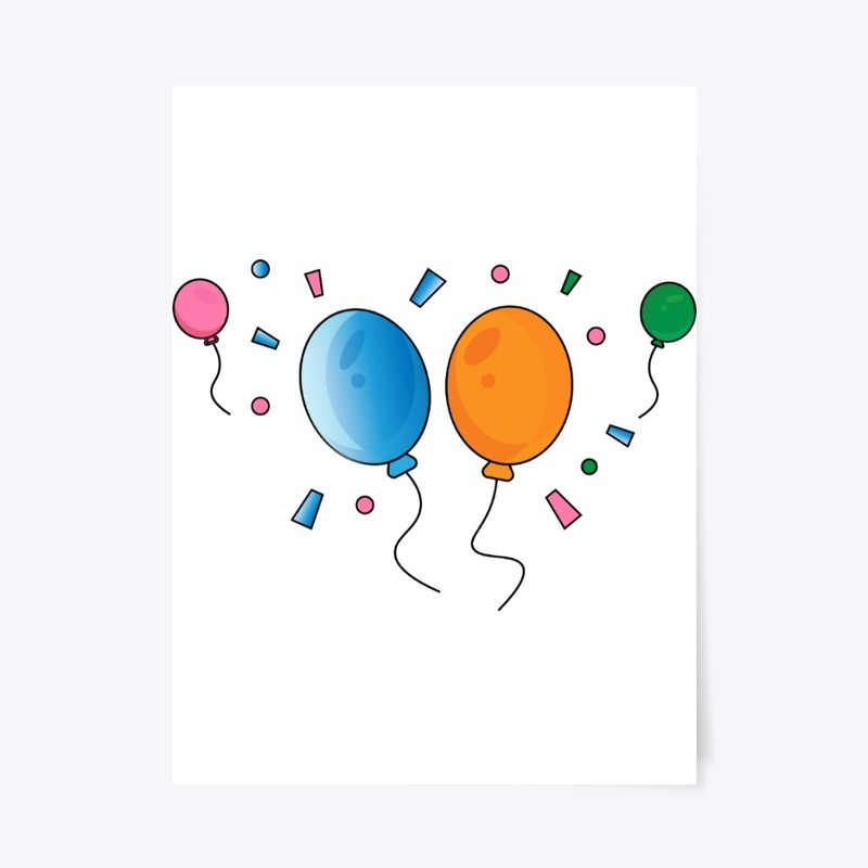 Birthday balloons