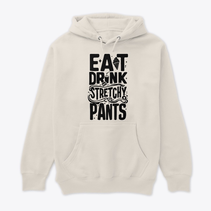Eat Drink Stretchy T-Shirt