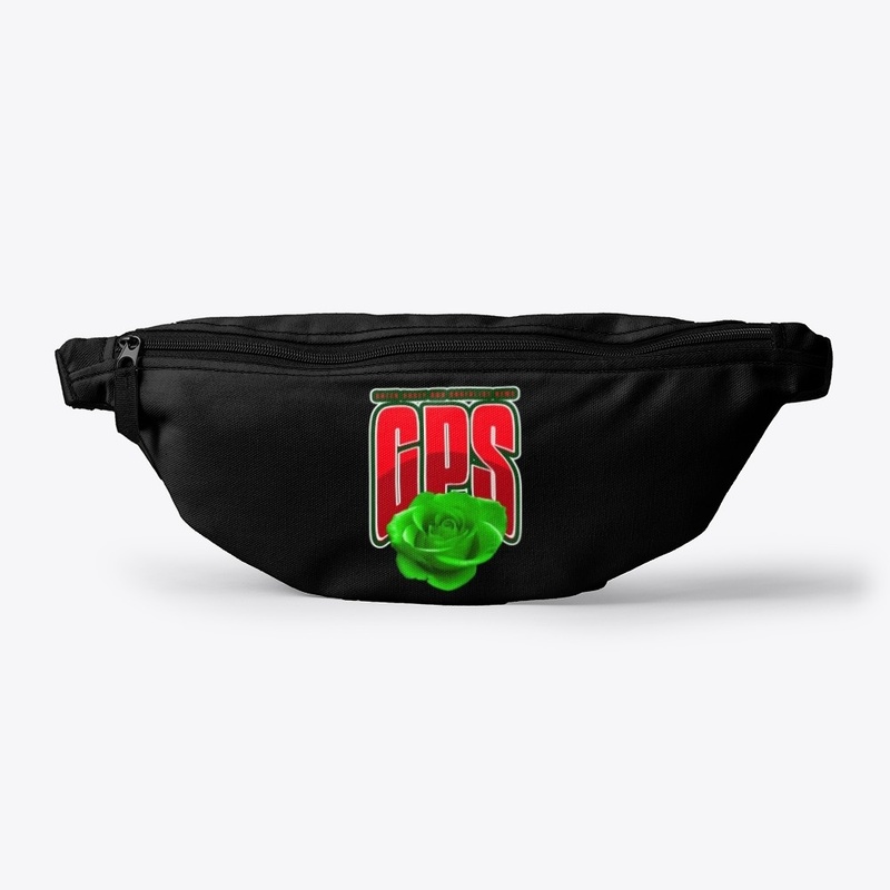 GPS - Red with green rose