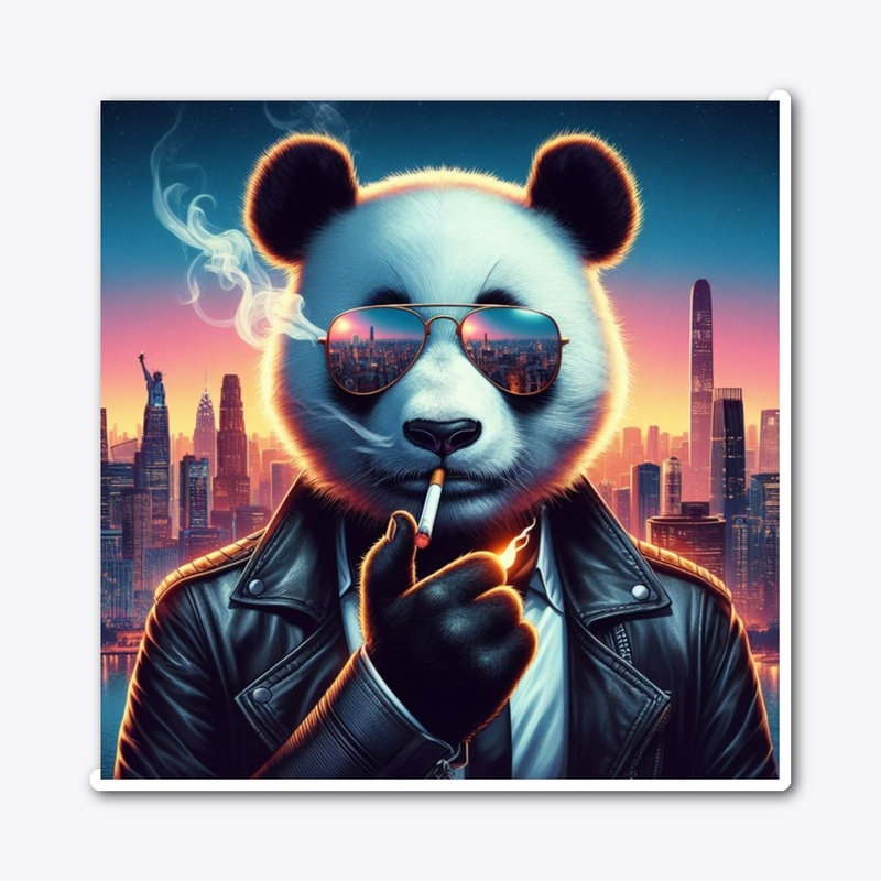 badass panda