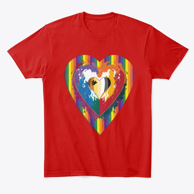 Gay Bear Pride Heart (1)