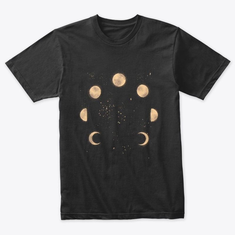 Moon Cycle Lunar Phases Astrology Design
