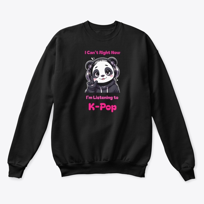 Listening to K-Pop Tees and Hoodies 