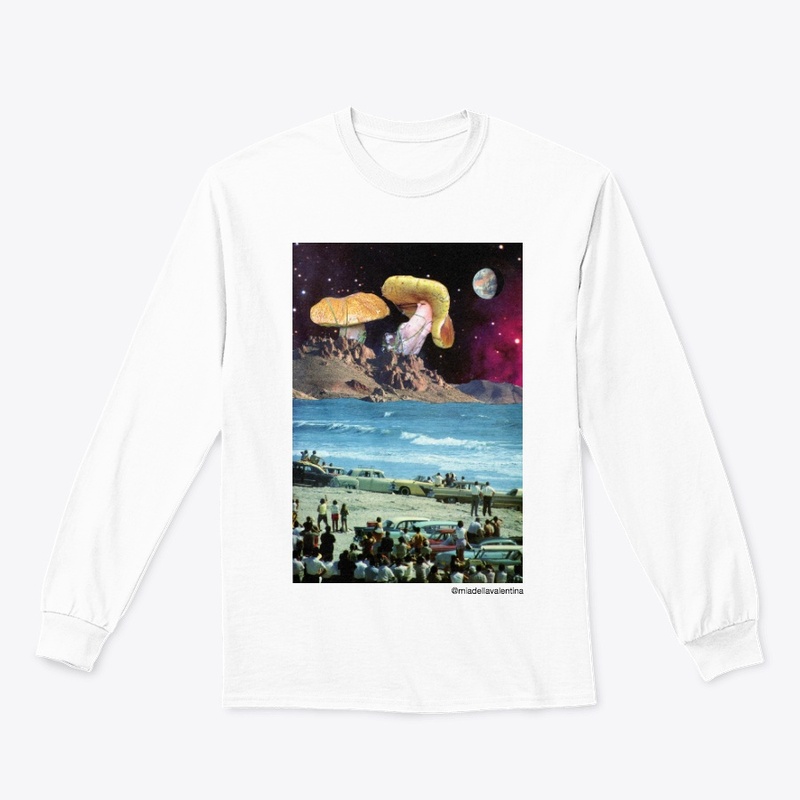 Mushroom Planet - Graphic Tee Collage 