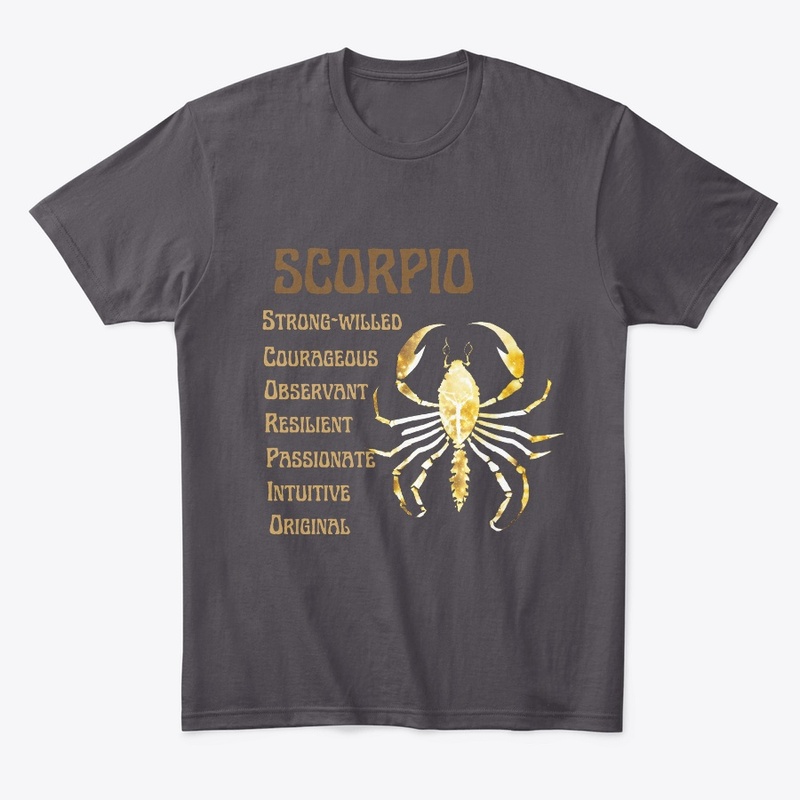 Tshirt for Scorpio sun sign