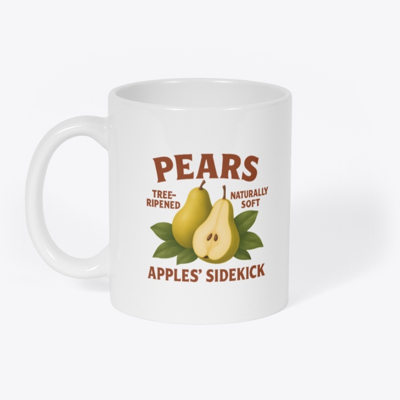 Vintage Pear | Botanical Fruit Art