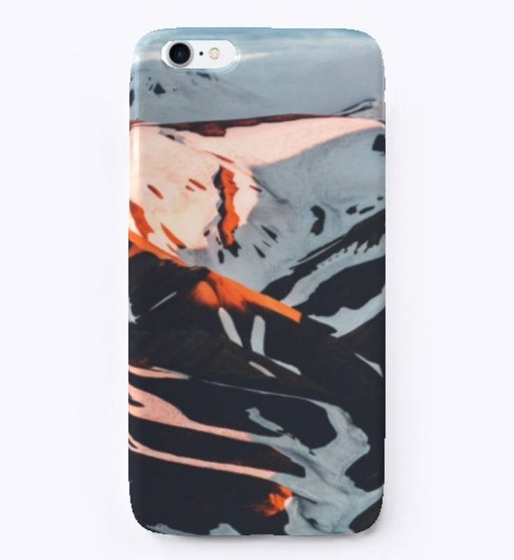 Iceland Snow Capped Mountain