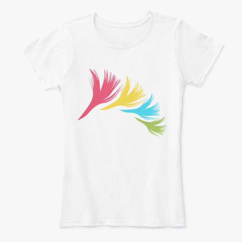 TREE MODERN SIMPLE FEATHER DESIGN