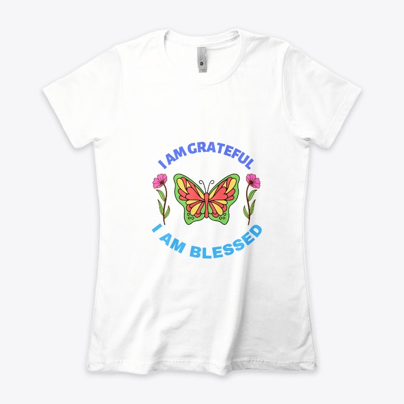 I Am Grateful I Am Blessed design