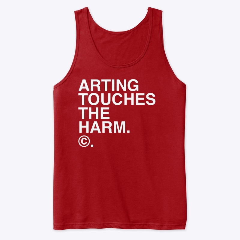 ARTING TOUCHES THE HARM. ©.