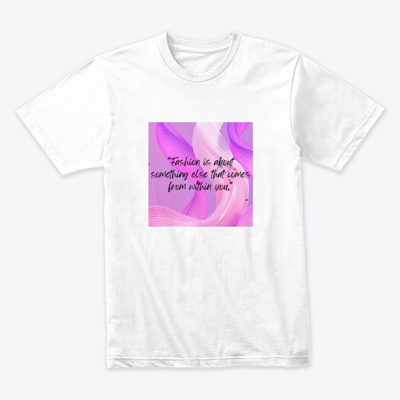 Fashion comes within you