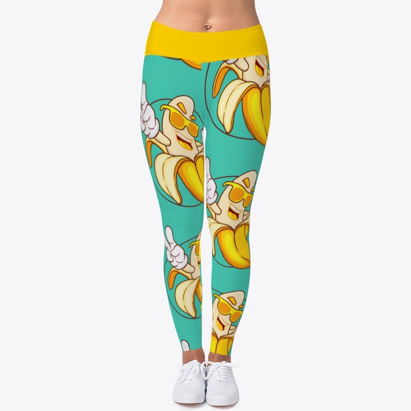 Banana Legging With Orange waist