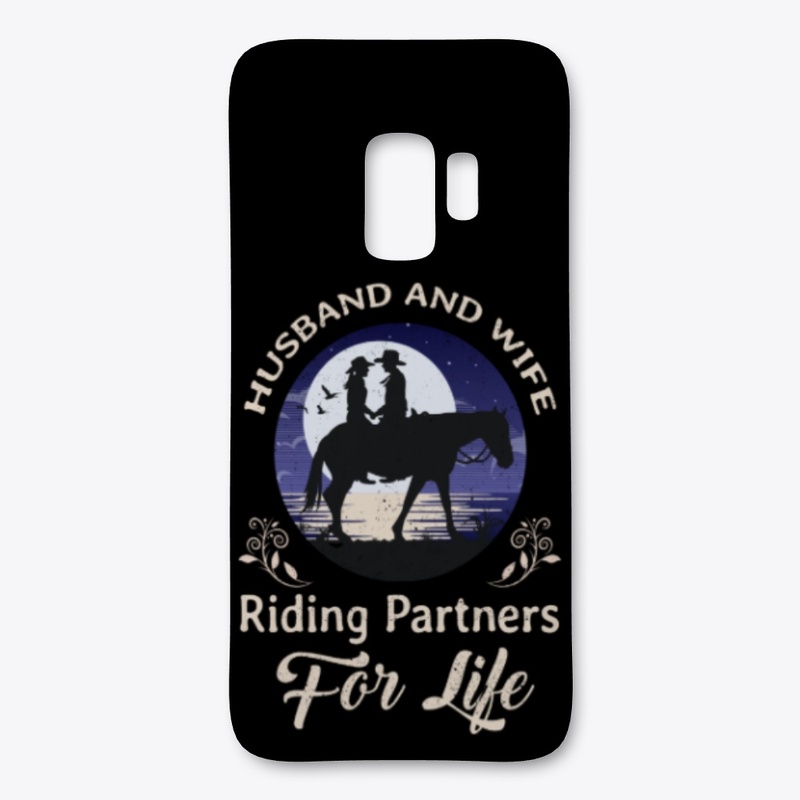 Husband Wife Riding Partners For Life