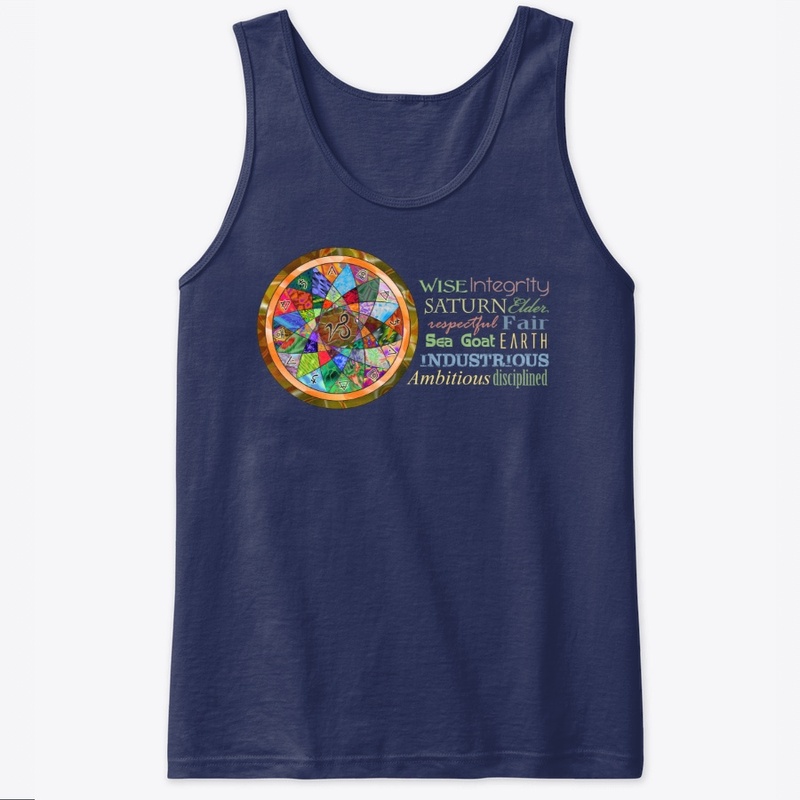 Capricorn Astrology Mandala Shirt