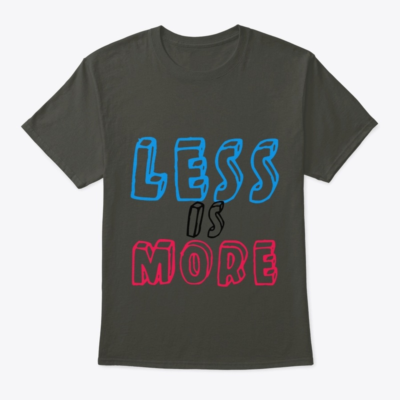 Minimalist "Less Is More" Tee