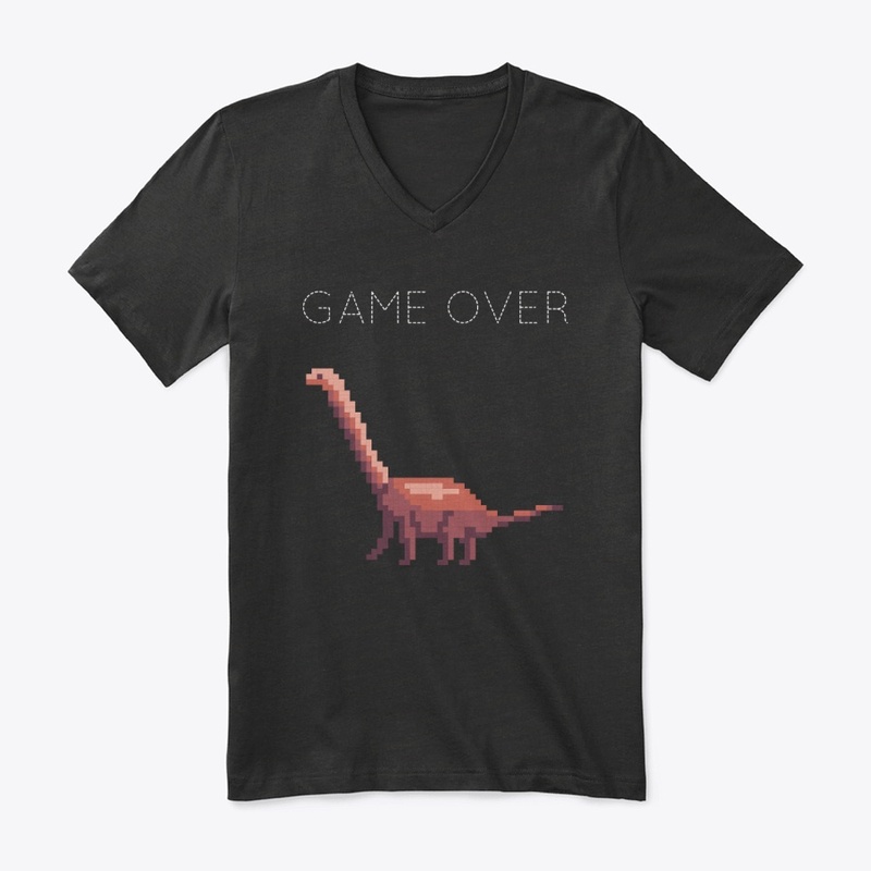 Game Over Dinosaur