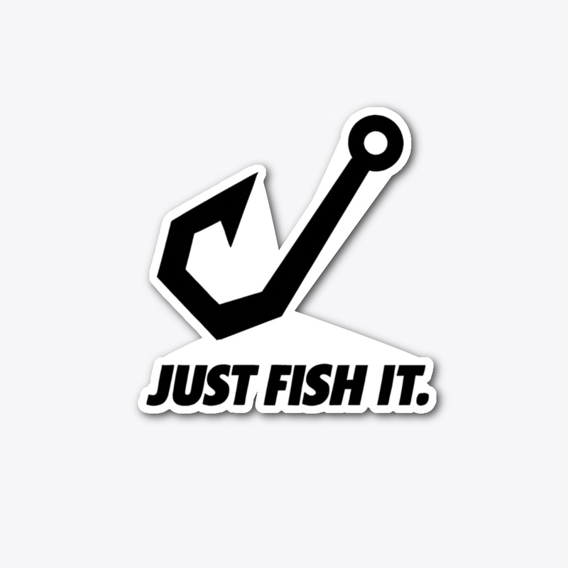Just Fish It Fishing Hook Tee