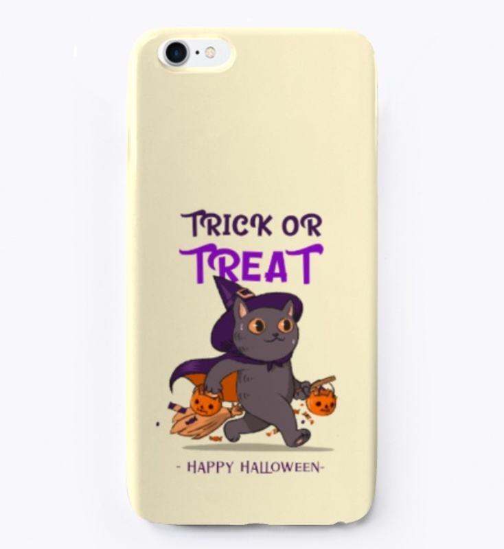 Trick or treat Kitty -  Halloween Design