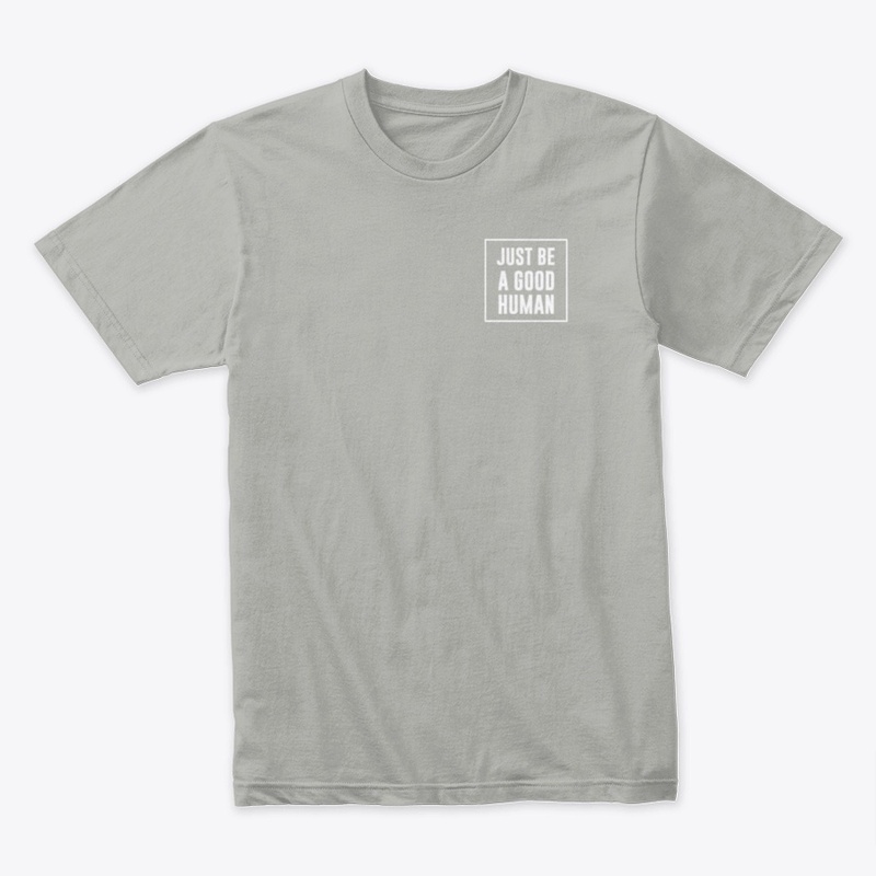 GOOD HUMAN SQUARE | WHITE LOGO