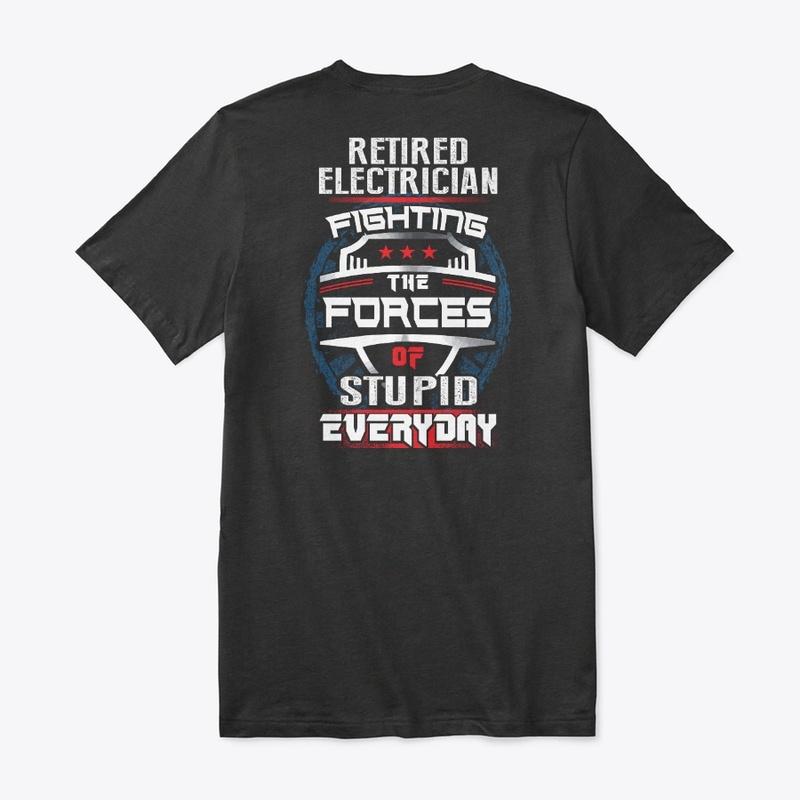 Retired Electrician Shirt