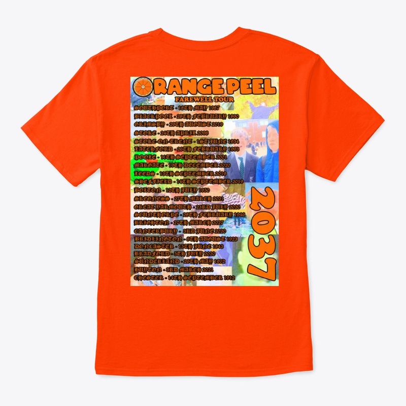 Orange Peel 2037 Farewell Tour Merch