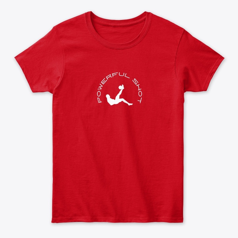 Soccer: Powerful Shot 4 White Logo