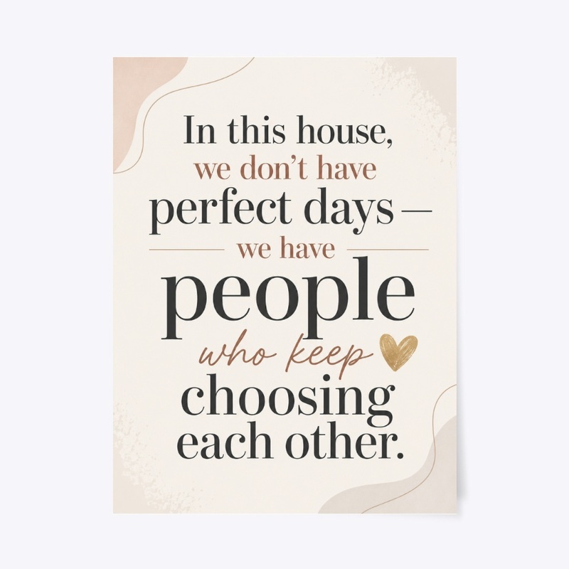 People Who Choose Each Other Art