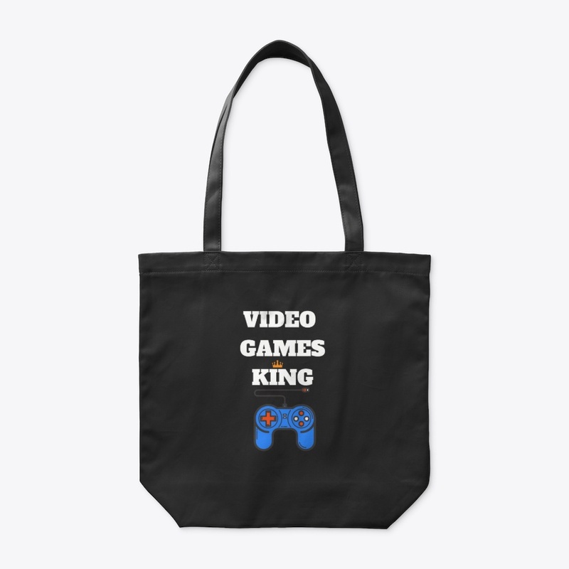 video games king tshirt