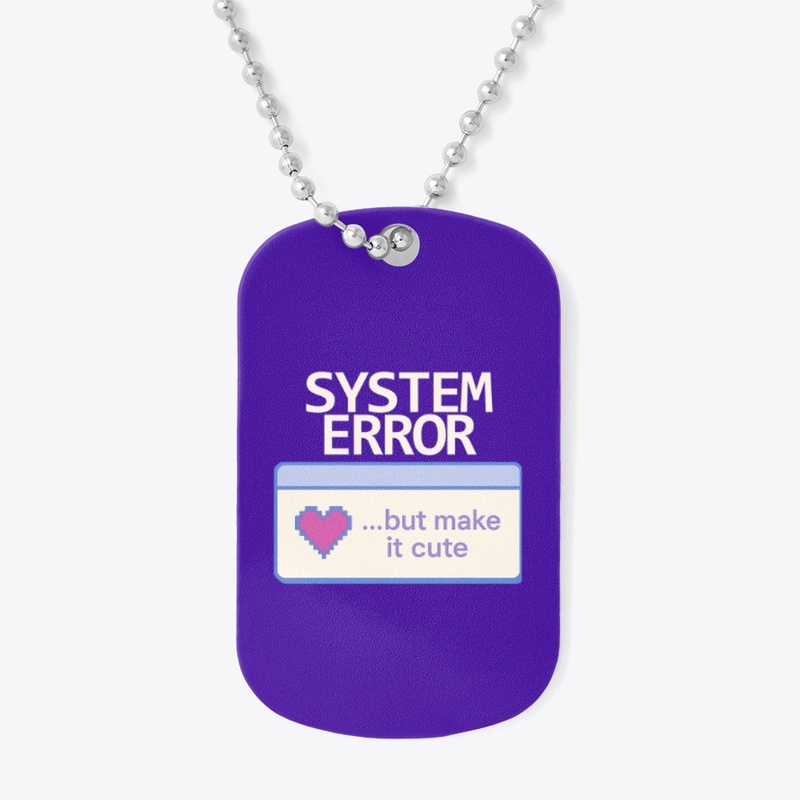 System Error | Cute Y2K Glitch Merch