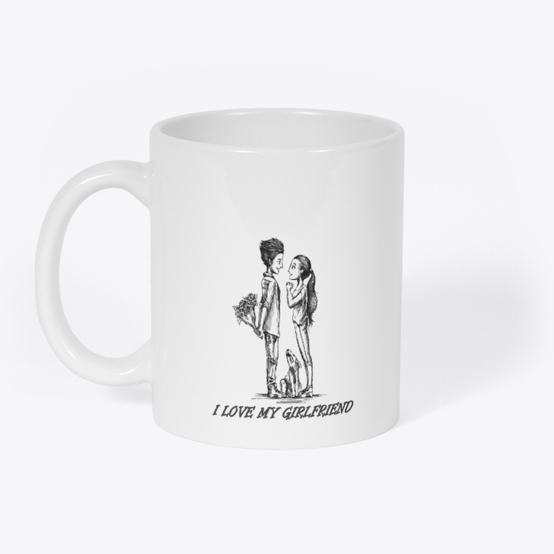  I Love My girlfriend design
