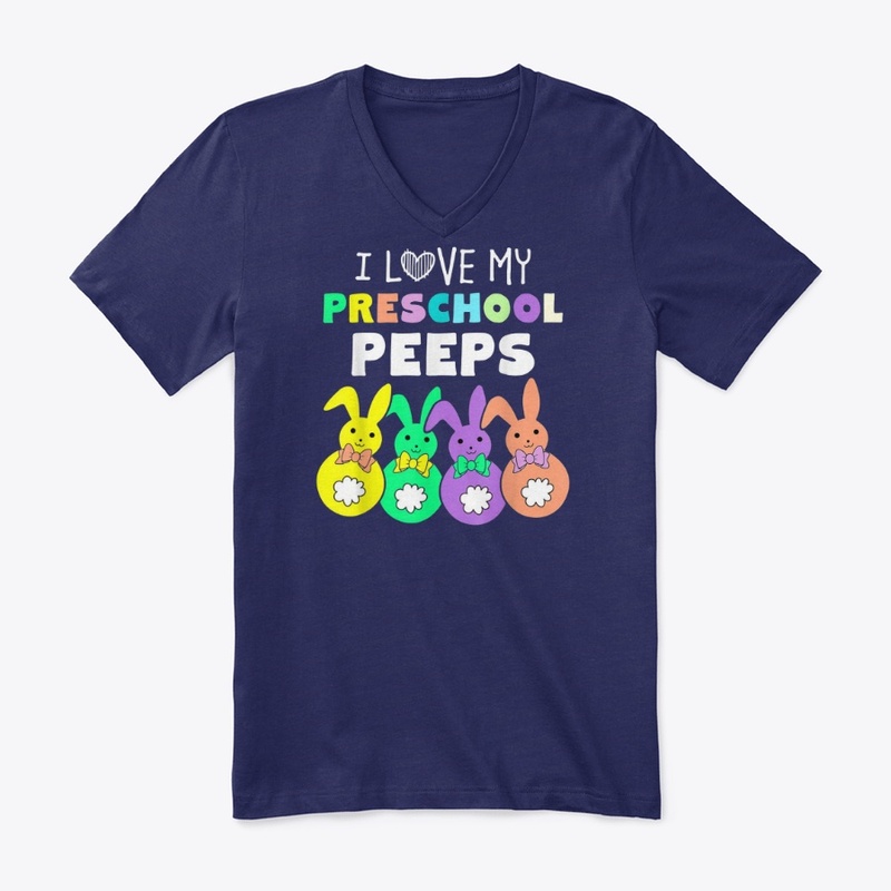 I Love My Preschool Peeps Shirts