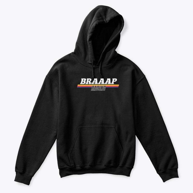 Braaap logo retro motocross