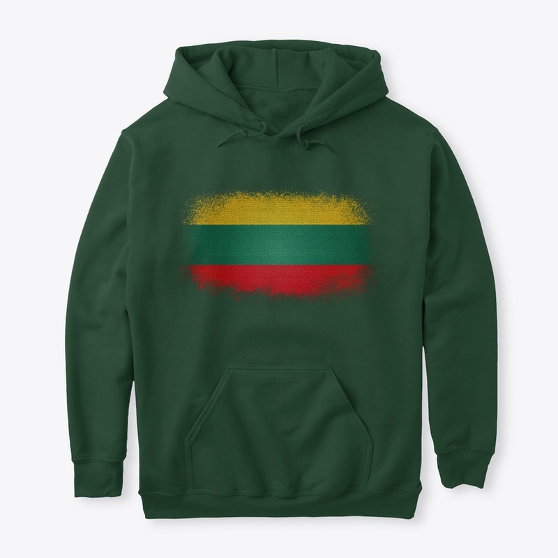 Artistic Lithuanian Flag