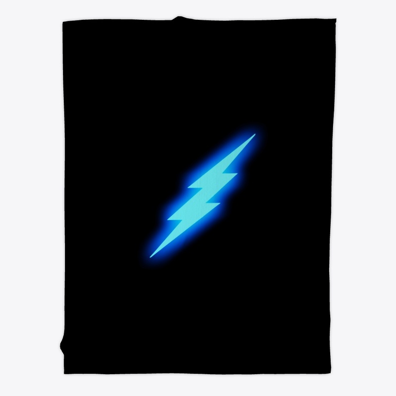 Blue lightning Bolt 