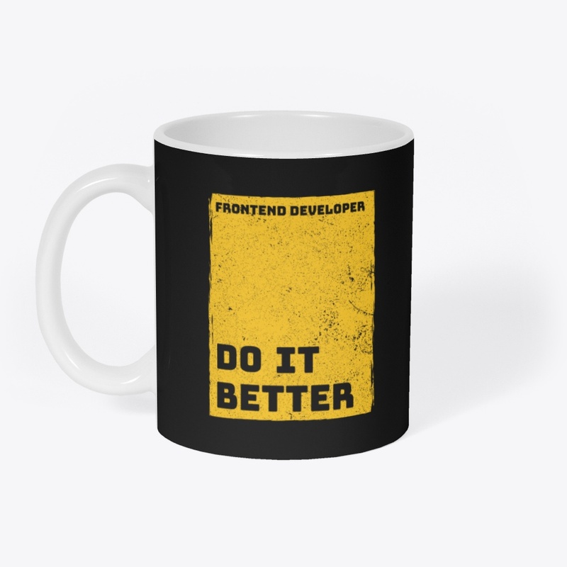 Funny frontend developer do it better